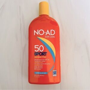 No-Ad 50 Sport Sun Care Sunscreen- 16oz- Exp 1/2023
